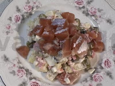 Salotas „Neįprastas“ su upėtakiu Žingsnis 5