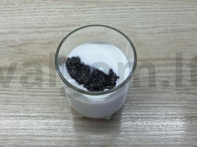 Čia pudingas su kiviais Žingsnis 4