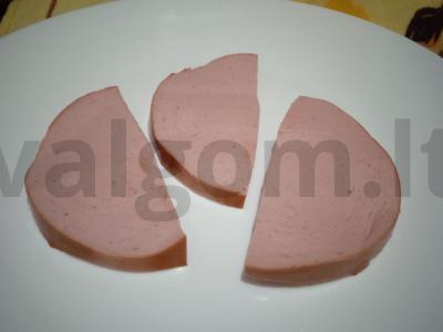 Dešra sūrio tešloje su itališkais prieskoniais ir tempura miltais Žingsnis 3