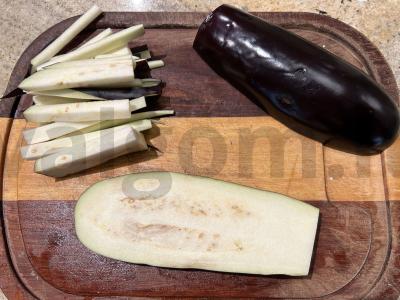 Makaronai su daržovėmis alyvuogių aliejuje Žingsnis 3