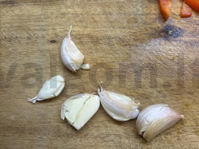 Makaronai su daržovėmis alyvuogių aliejuje Žingsnis 5