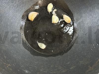 Makaronai su daržovėmis alyvuogių aliejuje Žingsnis 6