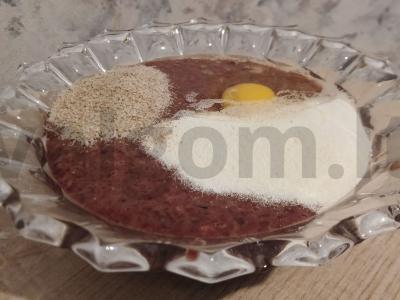 Kepeninė blynai su psiliu ir manų kruopomis Žingsnis 2