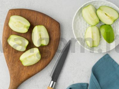 Obuolių kompotas vaikams Žingsnis 1