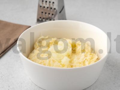 Bulvių blynai Žingsnis 1