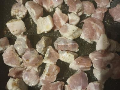 Namų plovas su kiauliena Žingsnis 1