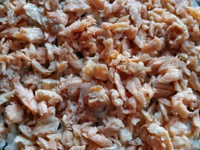 Salotas „Stebuklinga mimosa“ Žingsnis 2