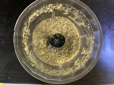 Šokoladiniai avižiniai migdolų sausainiai Žingsnis 2