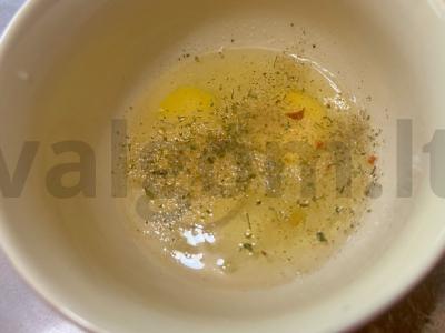 Omletas su pupelėmis Žingsnis 2