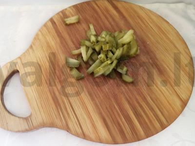 Pica „Asorti“ su grietinėlės-česnako padažu Žingsnis 3