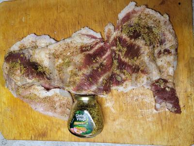 Kvapnus kiaulienos šoninės ritinys orkaitėje Žingsnis 2