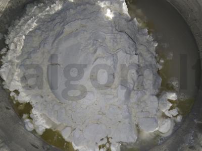 Pica su vištienos krūtinėle, pievagrybiais ir marinuotais svogūnais Žingsnis 2