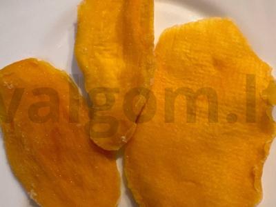 Kvapni košė su mangais Žingsnis 1