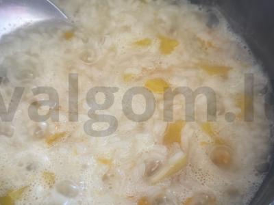 Kvapni košė su mangais Žingsnis 2