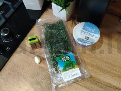 Cukinijų blynai su aromatingu padažu Žingsnis 5