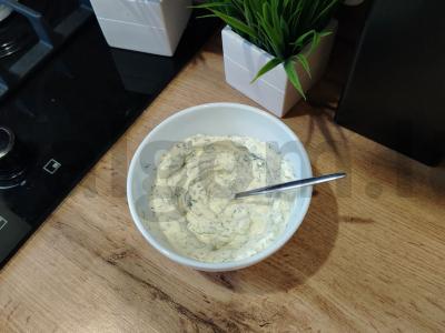 Cukinijų blynai su aromatingu padažu Žingsnis 6