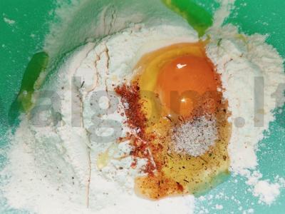 Aštrus žiedinis kopūstas tešloje Žingsnis 5