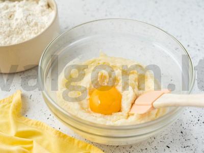 Citrininiai sausainiai „Lašeliai“ Žingsnis 5