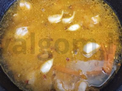 Bulguro plovas su kalakutienos filė Žingsnis 8