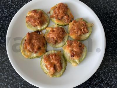 Cukinija su faršu ir sūriu orkaitėje Žingsnis 7