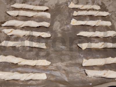 Traškūs sluoksniuoti pagaliukai Žingsnis 4