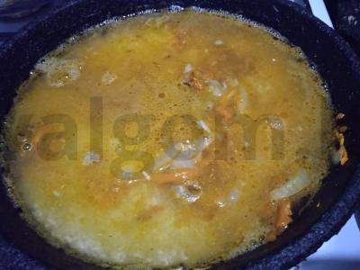 Plovas su aviena ant medvilnės aliejaus Žingsnis 5