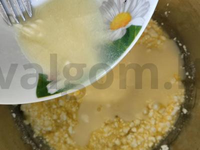 Varškės mini-kūgeliai Žingsnis 4