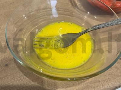 Cinamono bandelė su kremu Žingsnis 2