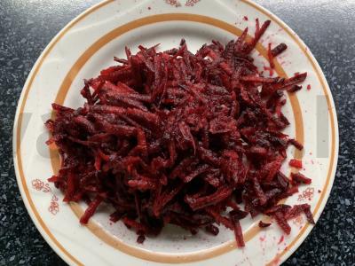 Borsčas su pomidorais ir kiaulienos šonkauliais Žingsnis 3