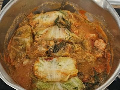 Pekino kopūstų balandėliai Žingsnis 7