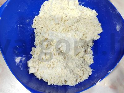 Vanilinis uogų karališkas varškės pyragas Žingsnis 2