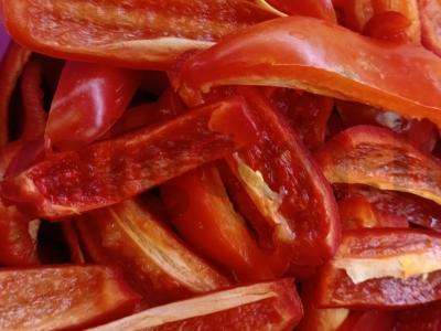 Konservuoti pipirai su pipirų mišiniu Žingsnis 1