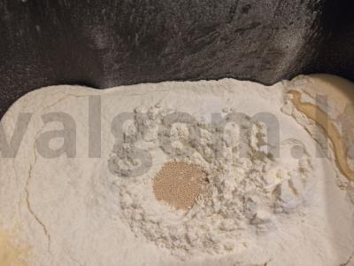 Raisinų keksiukas duonos kepimo mašinoje Žingsnis 4