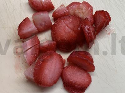 Grūdų košė su braškėmis Žingsnis 3