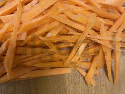 Karpių he su daržovėmis ir saulėgrąžų aliejumi Žingsnis 2