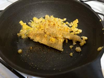 Švelni kukurūza sūrio padaže Žingsnis 3