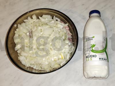 Namų mantai su pienu Žingsnis 2