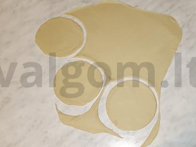 Namų mantai su pienu Žingsnis 5