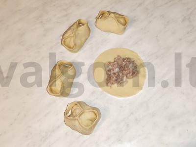 Namų mantai su pienu Žingsnis 6