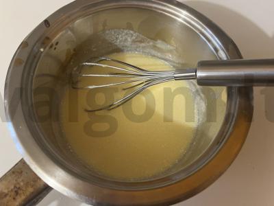 Vanilinis pieno kreminis padažas Žingsnis 13