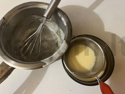 Vanilinis pieno kreminis padažas Žingsnis 14