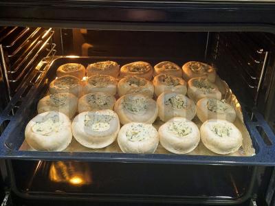 Įdaryti šampinjonai orkaitėje per 30 minučių Žingsnis 5