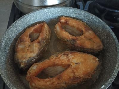 Keptas karpis vakarienei Žingsnis 6