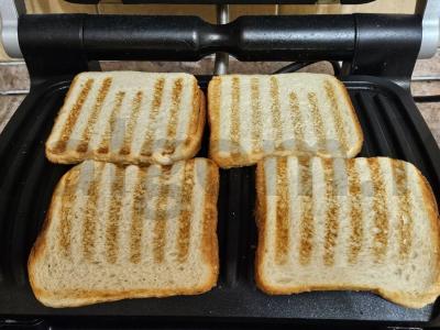 Krustingas sumuštinis su lašiša Žingsnis 1