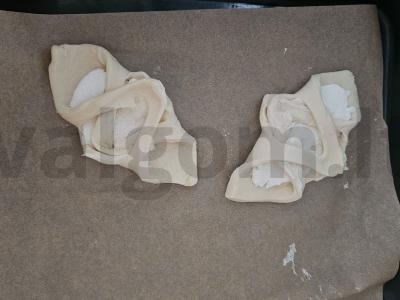 Sūrio ir mėlynių užkandžiai Žingsnis 4