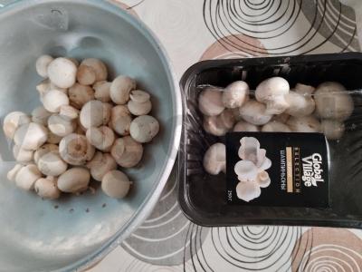 Pomidorų sriuba su kalakutiena ir mini pievagrybiais Žingsnis 5