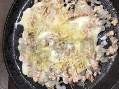 Kepinys su žuvies faršu ir sūriu Žingsnis 4