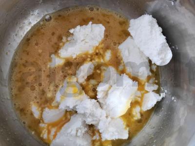 Varškės vafliai su citrusų žievele Žingsnis 2