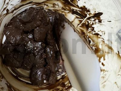 Šokoladinis glaistas tortui Žingsnis 3