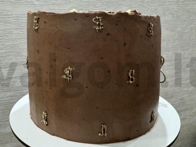 Šokoladinis glaistas tortui pagrindine nuotrauka